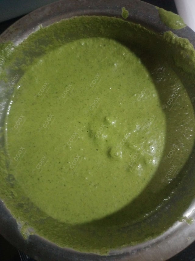 Delicious Green Chutney prepared by COOX