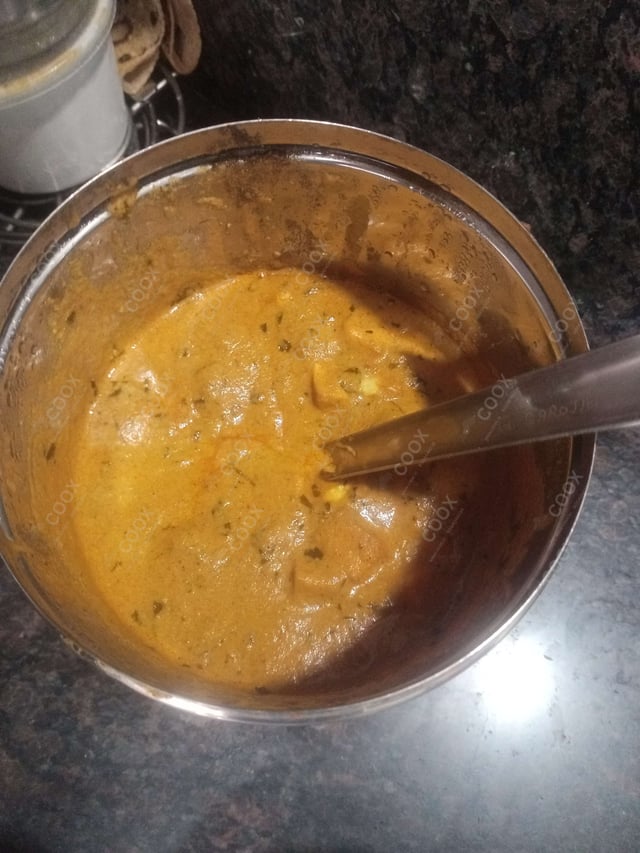 Delicious Paneer Lababdar prepared by COOX