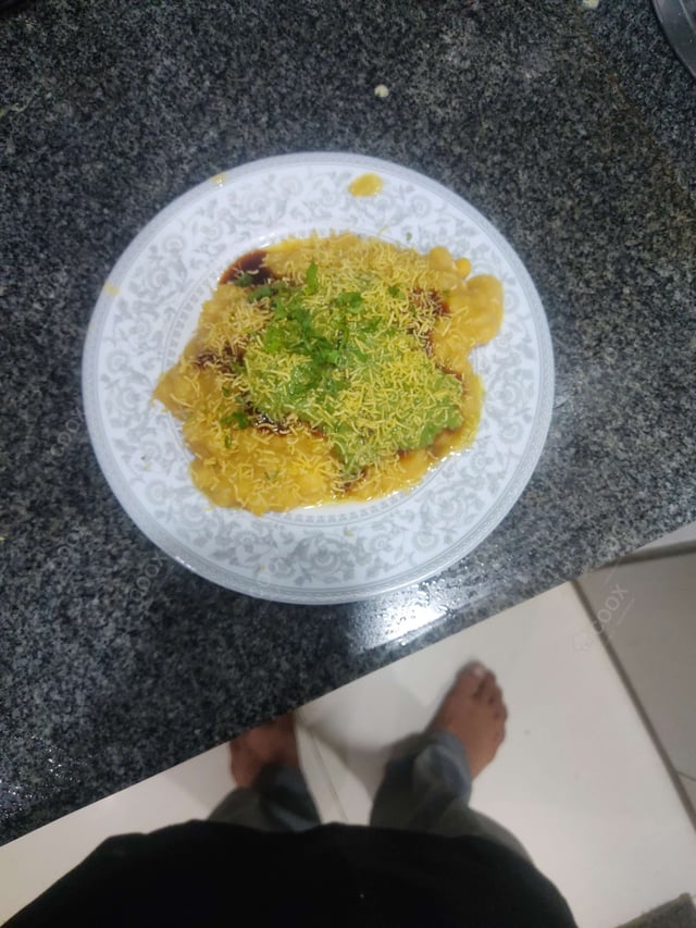 Tasty Ragda Pattice cooked by COOX chefs cooks during occasions parties events at home