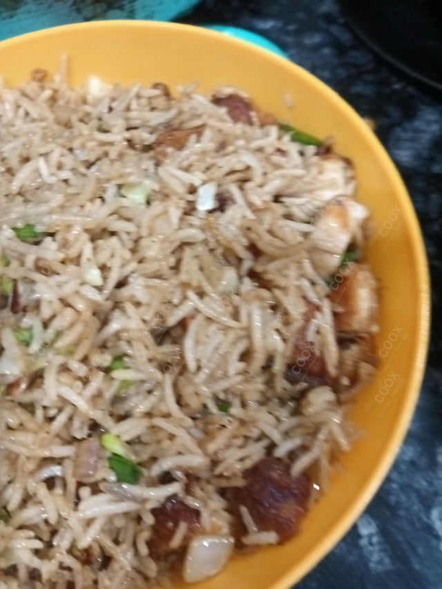 Tasty Chicken Fried Rice cooked by COOX chefs cooks during occasions parties events at home