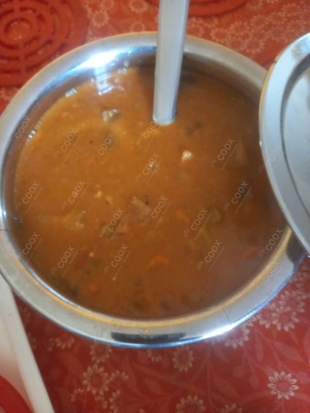 Delicious Sambhar prepared by COOX