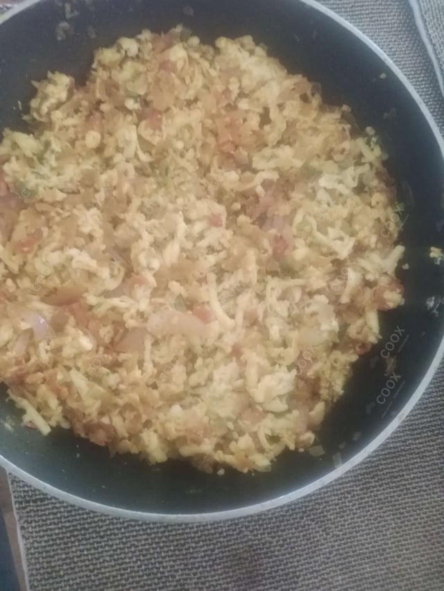 Tasty Paneer Bhurji cooked by COOX chefs cooks during occasions parties events at home