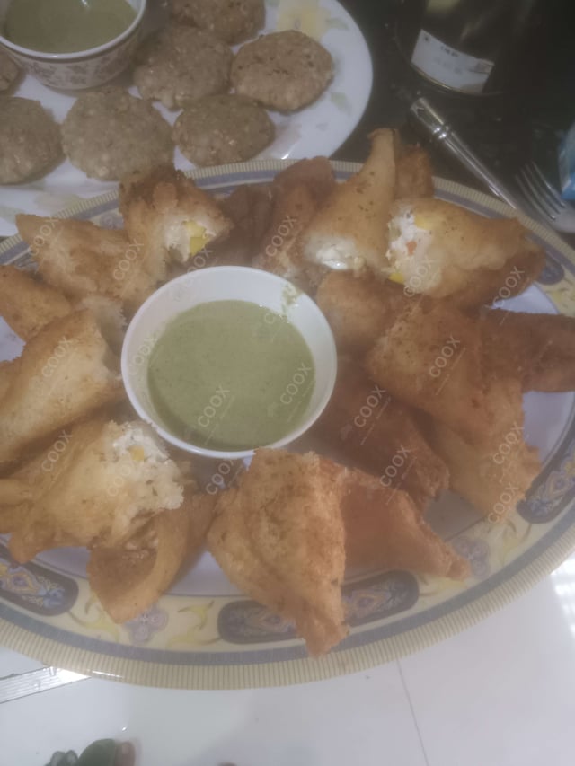 Delicious Dahi ke Sholey prepared by COOX