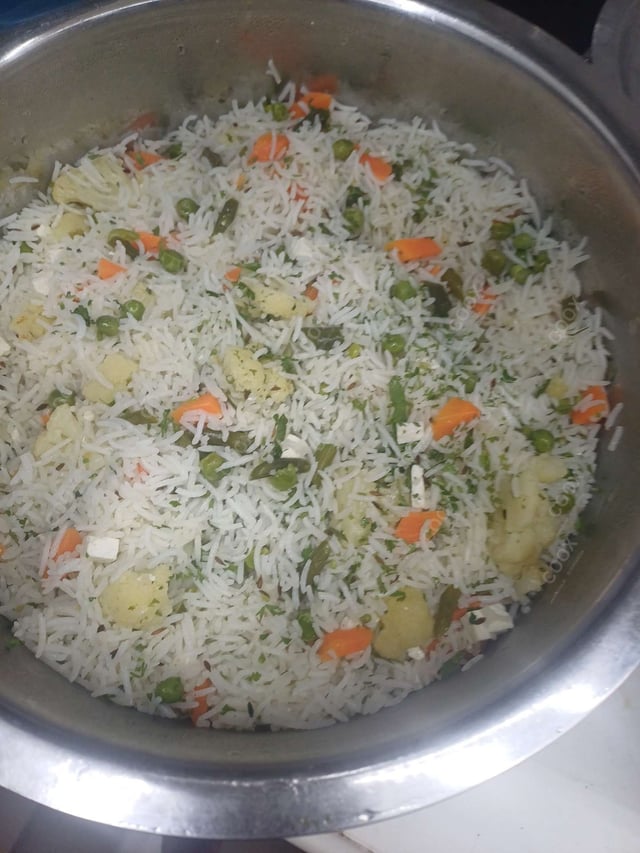 Delicious Veg Pulao prepared by COOX
