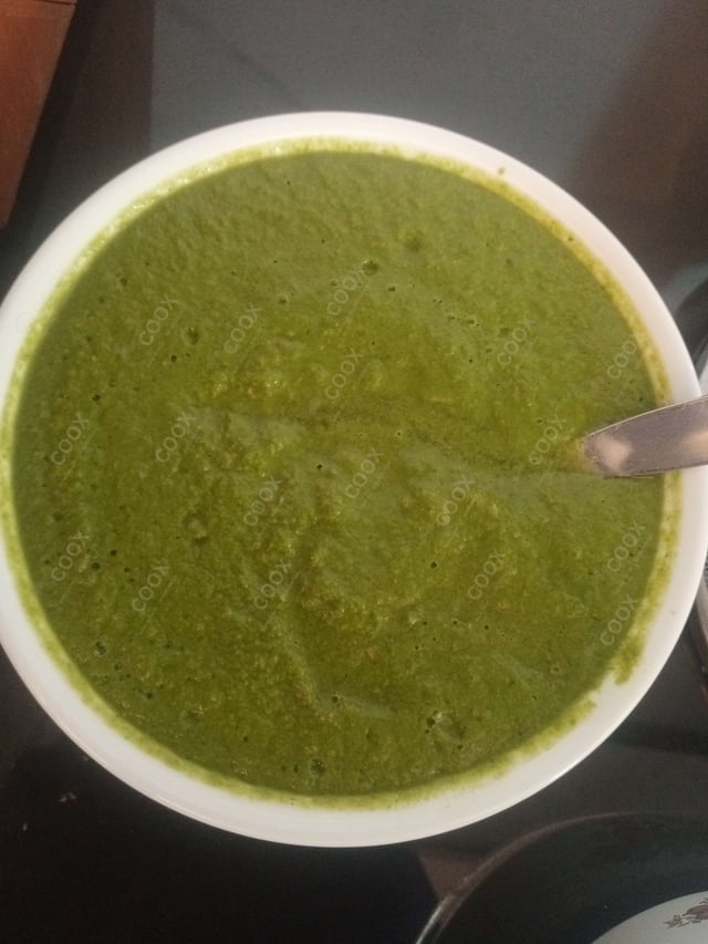 Delicious Green Chutney prepared by COOX
