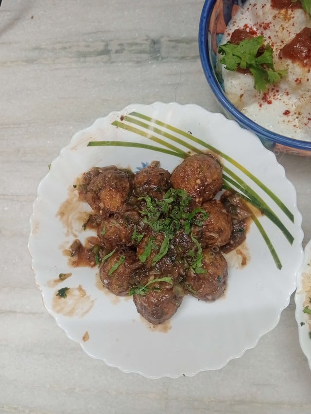 Delicious Veg Manchurian (Dry) prepared by COOX