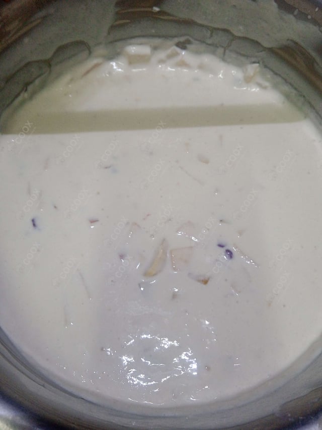 Delicious Fruit Cream prepared by COOX