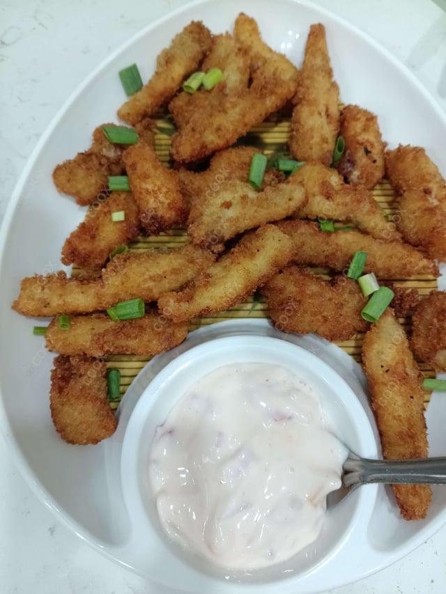 Delicious Fish Fingers prepared by COOX