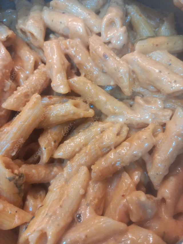 Delicious Pasta in Pink Sauce prepared by COOX