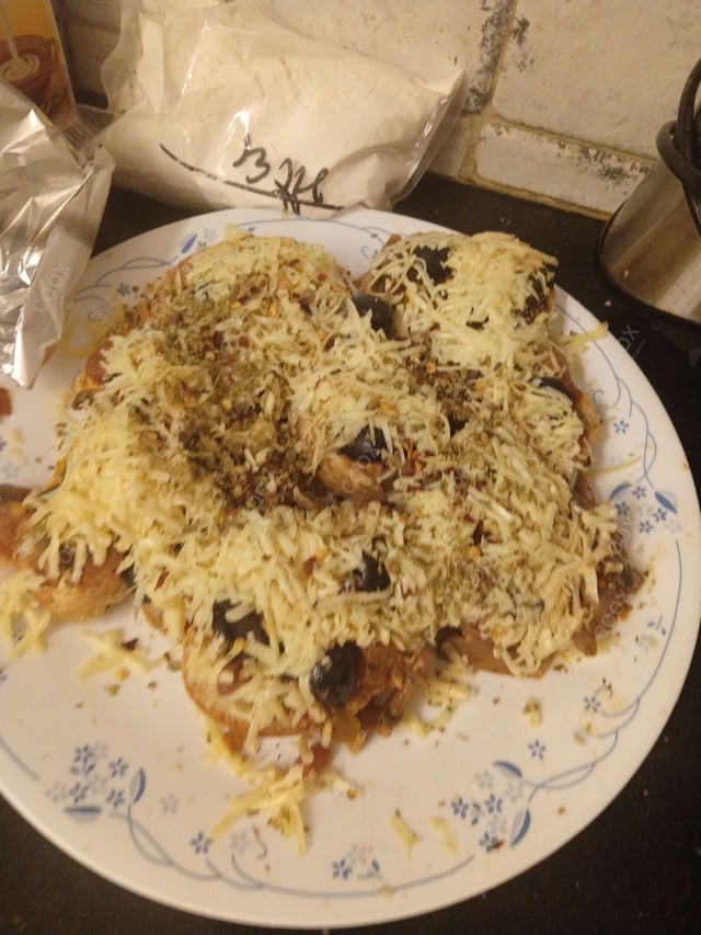 Delicious Tomato Mushroom Bruschetta prepared by COOX