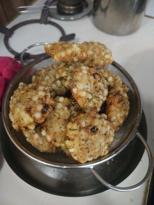 Tasty Sabudana Vada cooked by COOX chefs cooks during occasions parties events at home