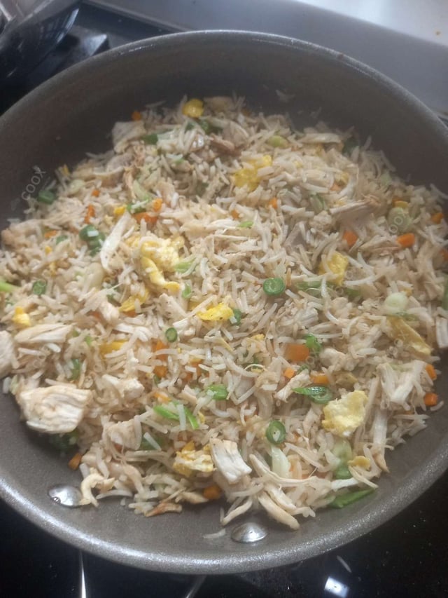 Tasty Chicken Fried Rice cooked by COOX chefs cooks during occasions parties events at home
