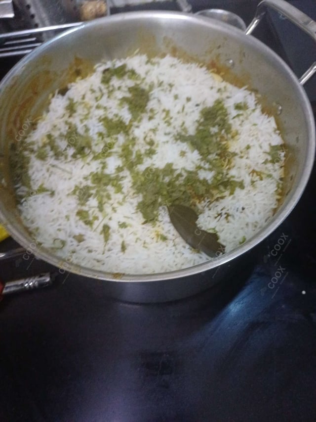 Delicious Chicken Biryani prepared by COOX