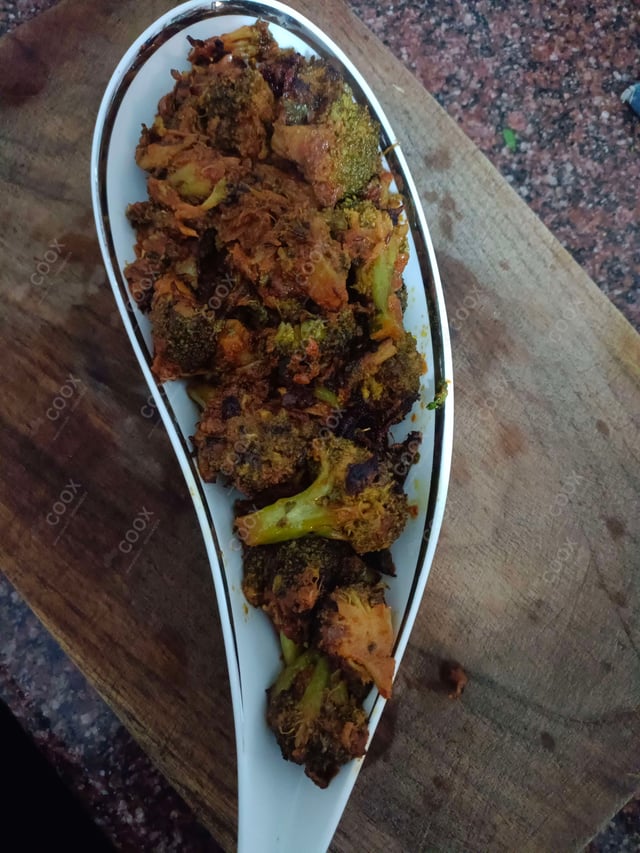 Delicious Masala Broccoli prepared by COOX