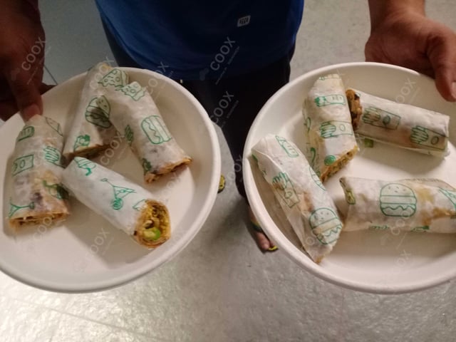 Delicious Veg Kathi Rolls prepared by COOX