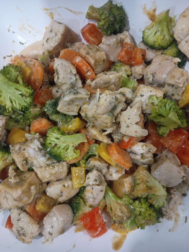 Delicious Chicken Caesar Salad prepared by COOX
