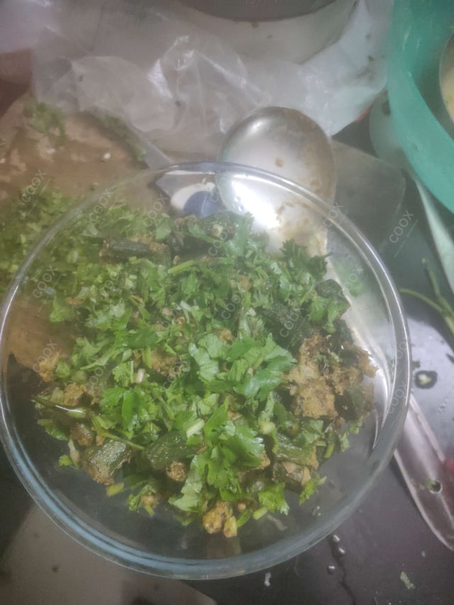 Delicious Kurkuri Bhindi prepared by COOX