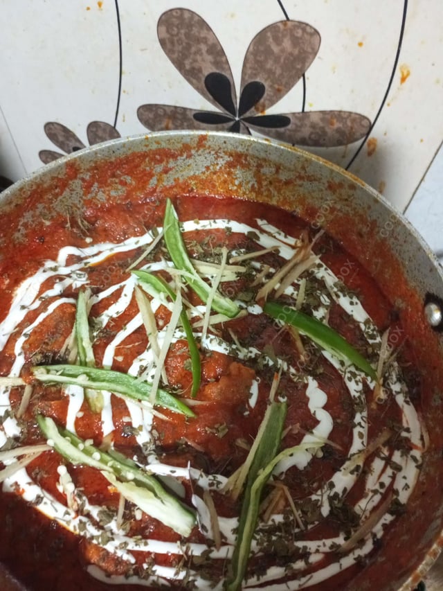 Delicious Soya Chaap (Gravy) prepared by COOX