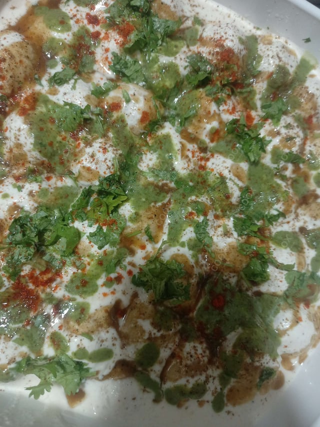 Delicious Dahi Bhalla prepared by COOX