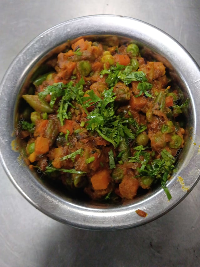 Delicious Mix Veg prepared by COOX