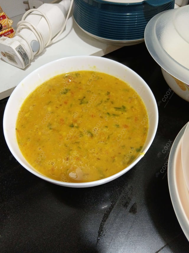 Delicious Arhar Dal prepared by COOX