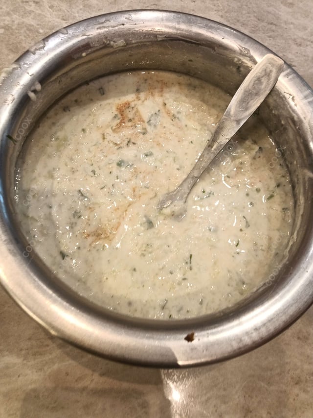 Delicious Cucumber Raita prepared by COOX