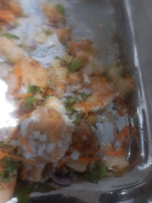 Delicious Papdi Chaat prepared by COOX