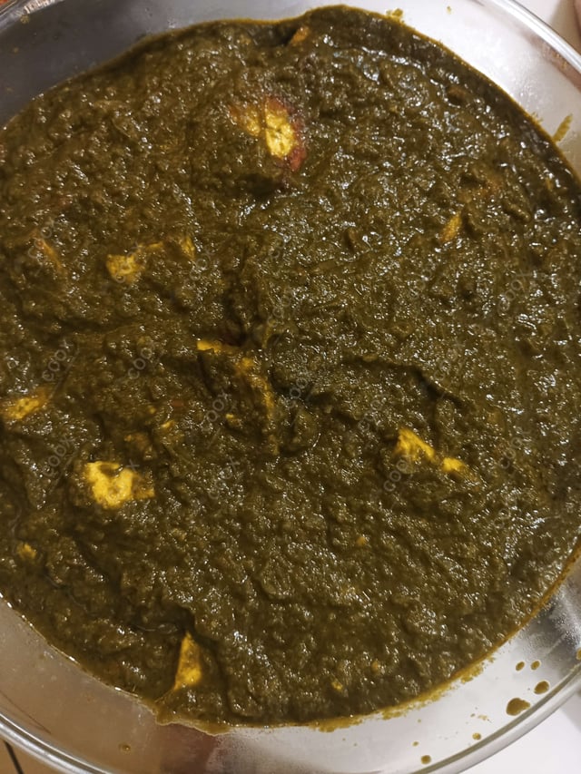 Delicious Palak Paneer prepared by COOX
