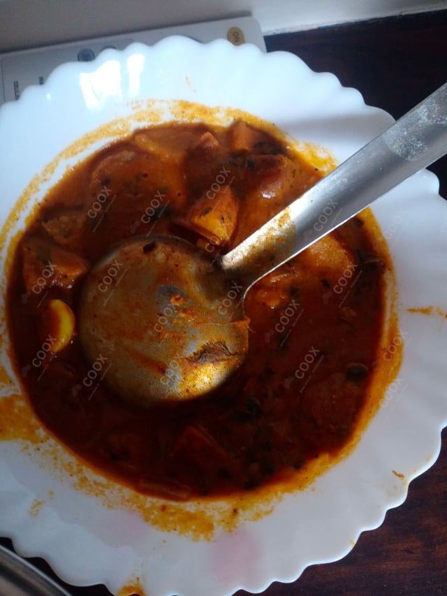 Delicious Dum Aloo prepared by COOX