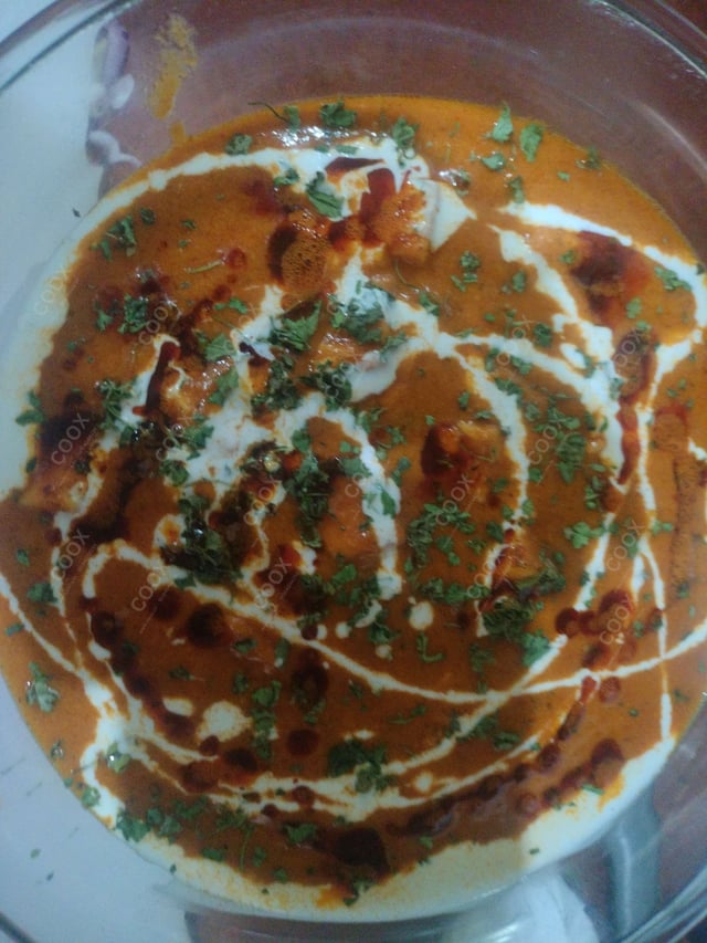 Delicious Shahi Paneer prepared by COOX