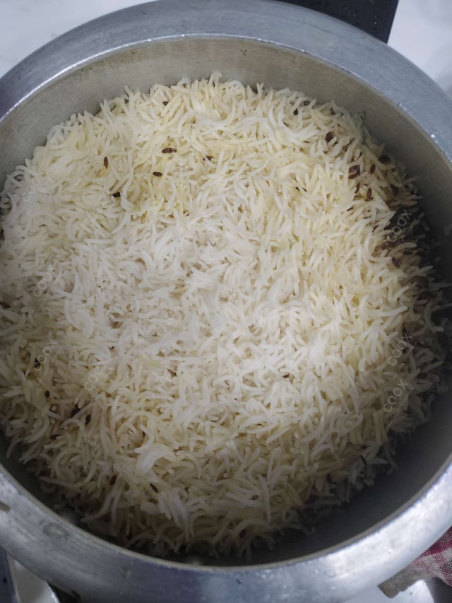 Delicious Jeera Rice prepared by COOX
