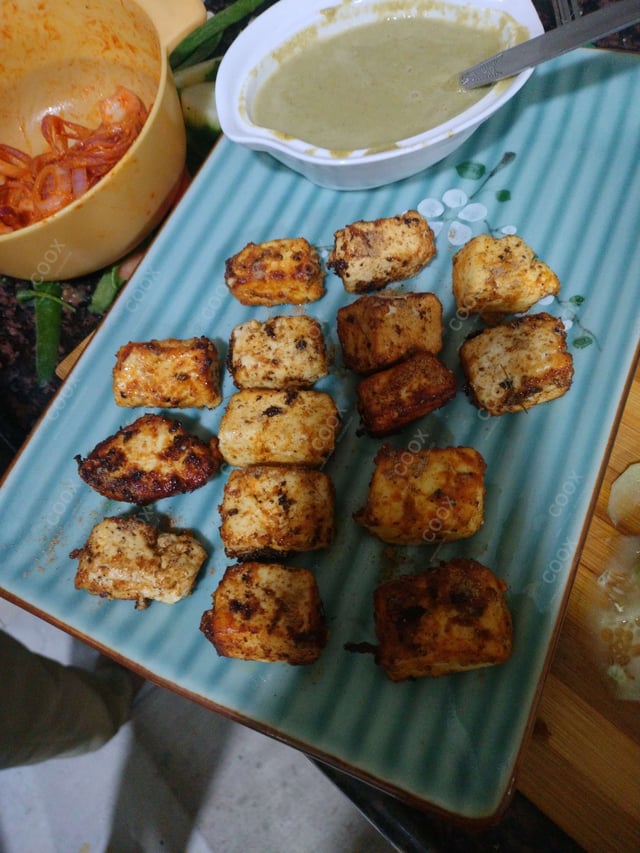 Delicious Paneer Tikka prepared by COOX