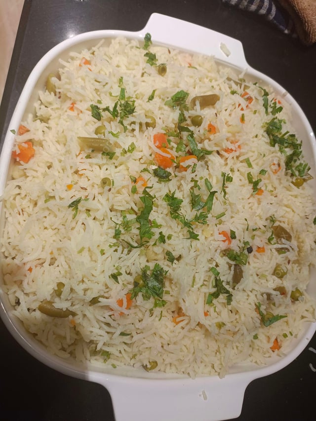 Delicious Veg Pulao prepared by COOX