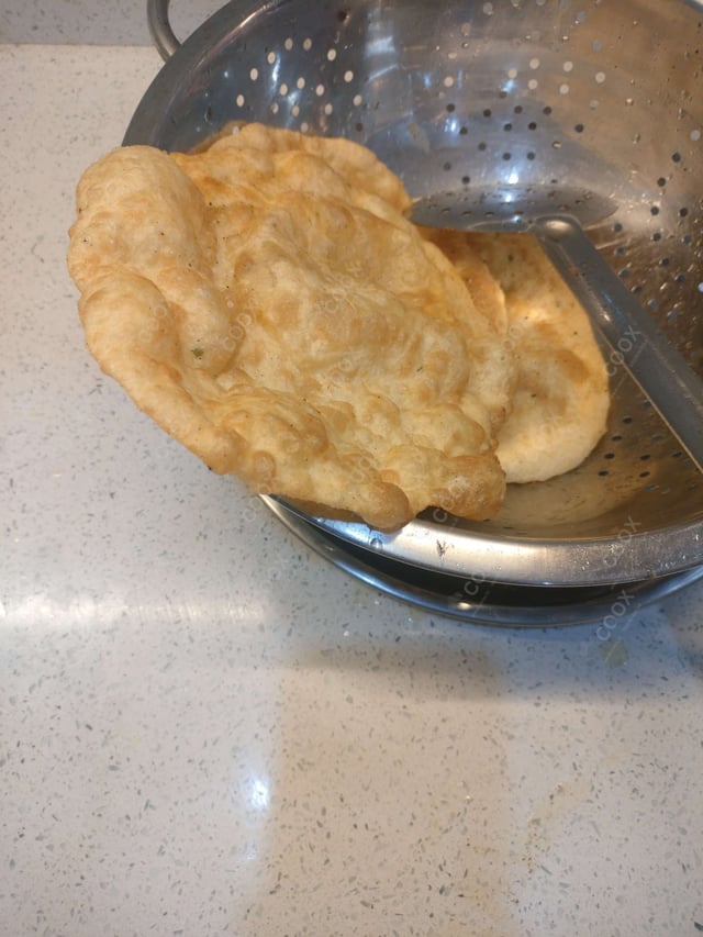 Delicious Bhature prepared by COOX