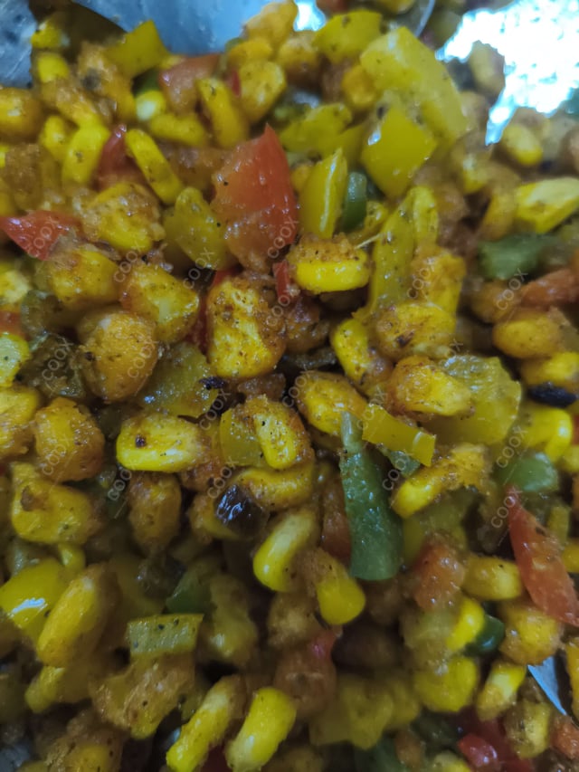 Delicious Crispy Fried Corn prepared by COOX