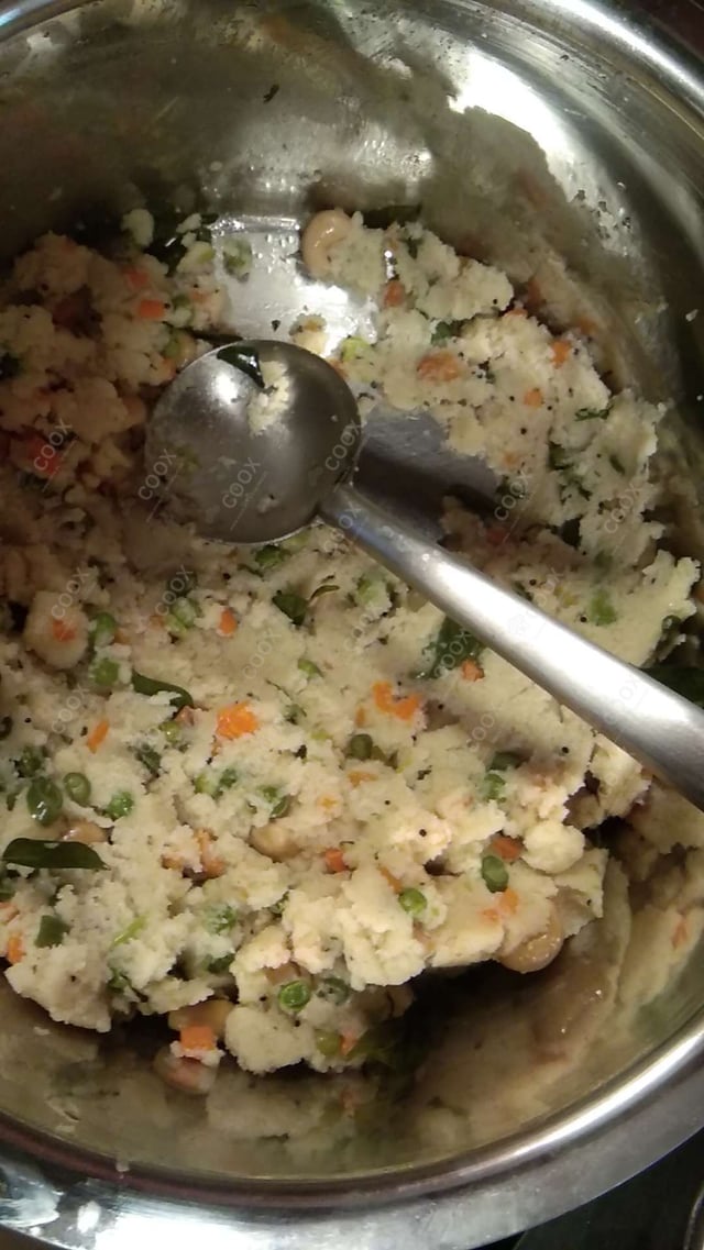 Tasty Upma cooked by COOX chefs cooks during occasions parties events at home