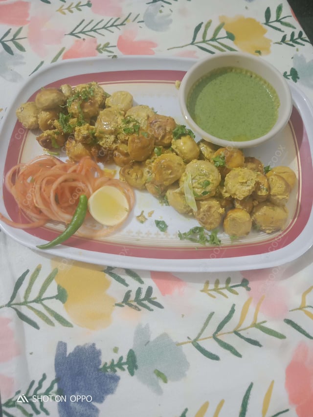 Tasty Mushroom Tikka cooked by COOX chefs cooks during occasions parties events at home