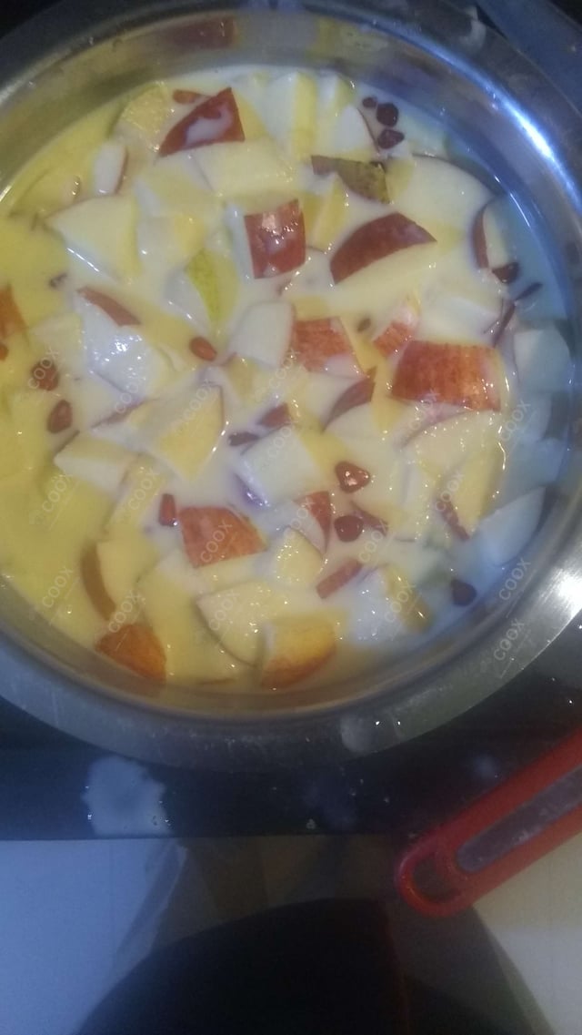 Tasty Fruit Custard cooked by COOX chefs cooks during occasions parties events at home