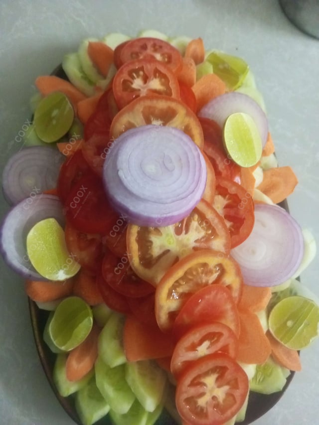 Delicious Salad, Papad prepared by COOX