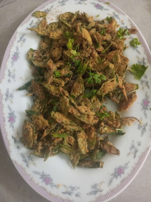 Delicious Kurkuri Bhindi prepared by COOX