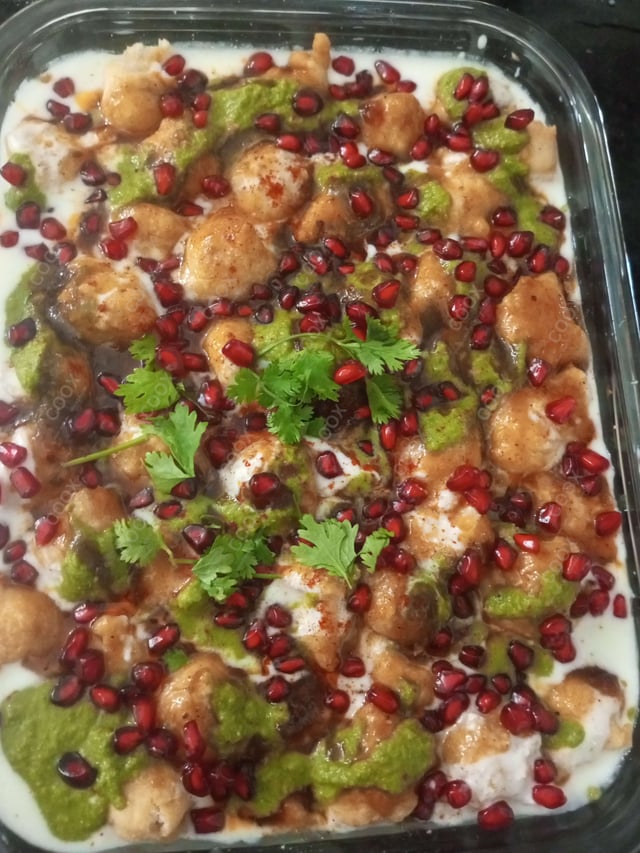 Delicious Dahi Bhalla prepared by COOX