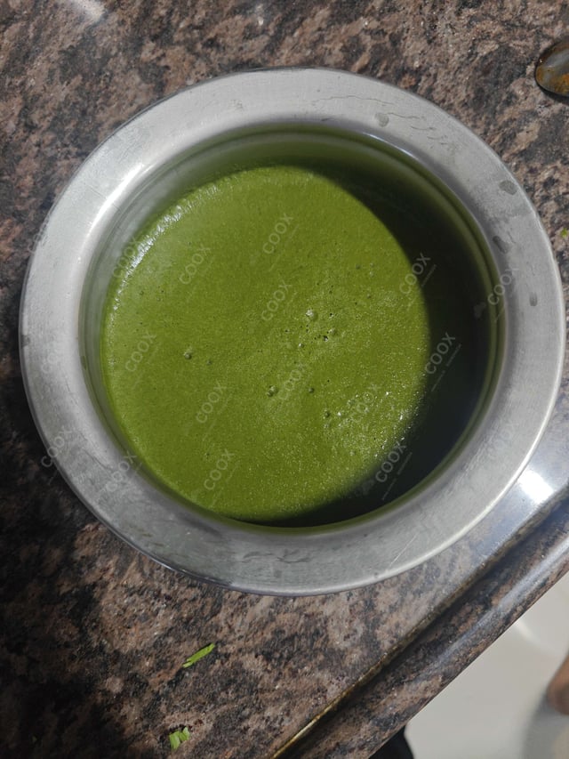 Delicious Green Chutney prepared by COOX