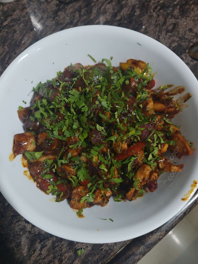 Delicious Chicken in Black Bean Sauce prepared by COOX