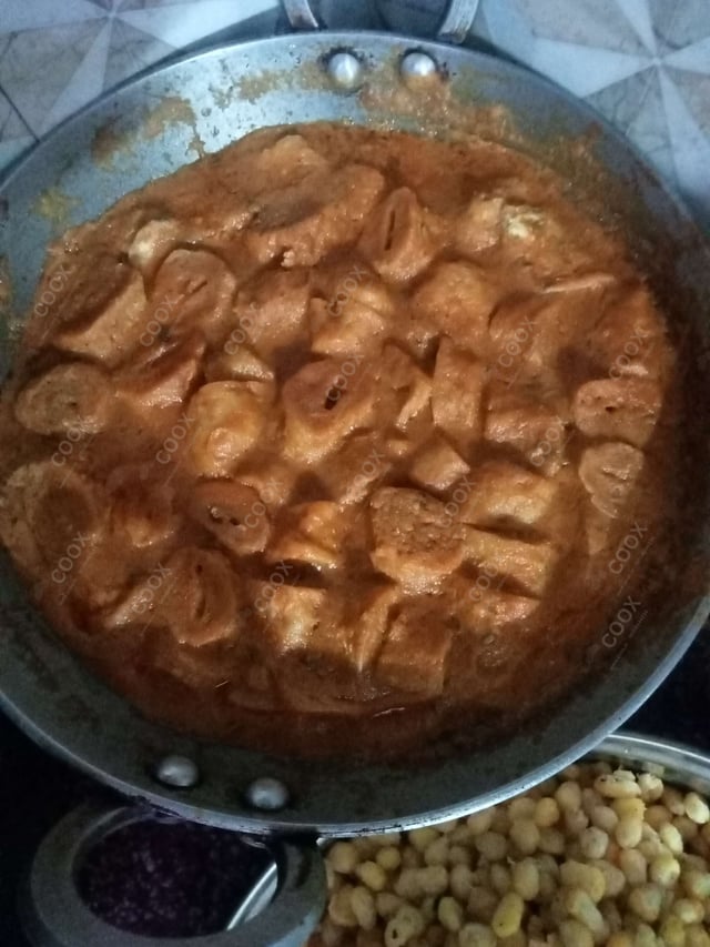 Delicious Soya Chaap (Gravy) prepared by COOX