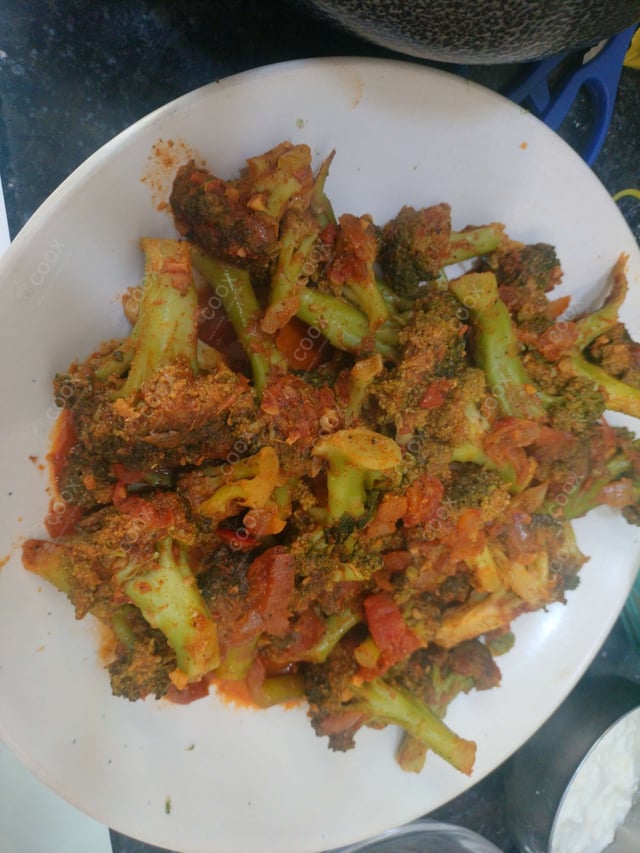 Delicious Masala Broccoli prepared by COOX