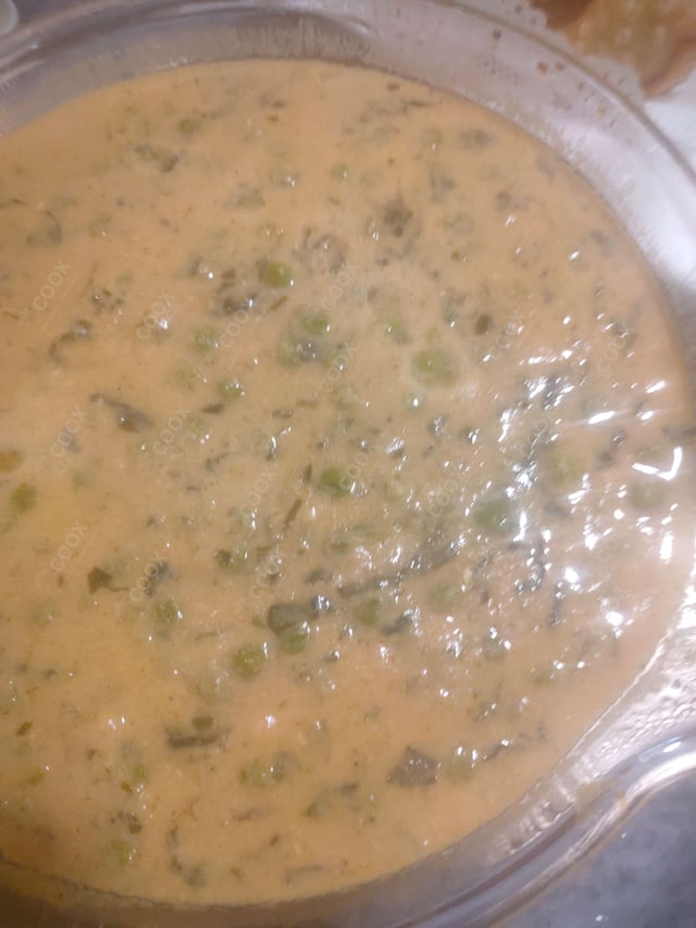 Delicious Methi Matar Malai prepared by COOX