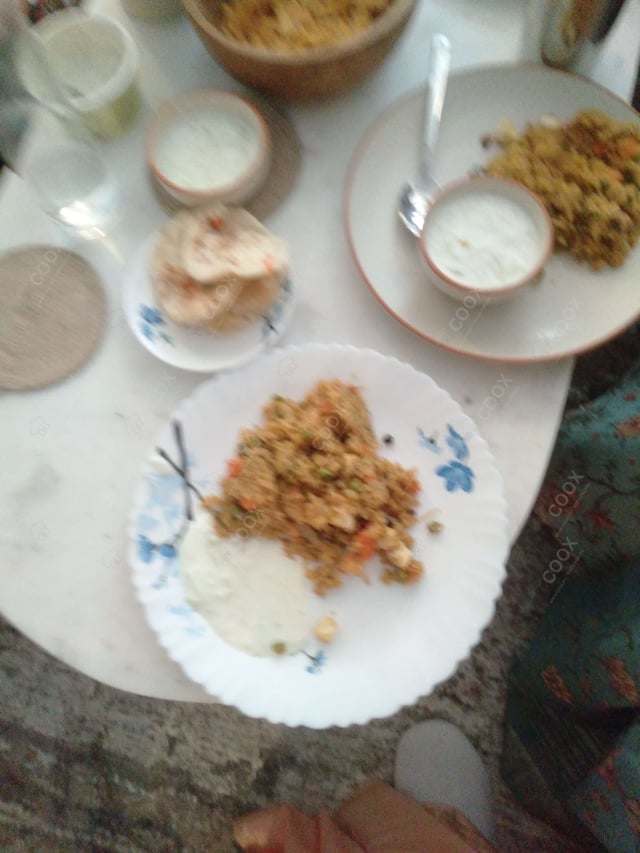 Delicious Veg Biryani prepared by COOX