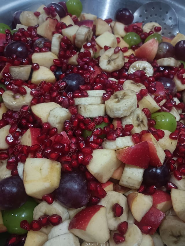 Tasty Fruit Chaat cooked by COOX chefs cooks during occasions parties events at home
