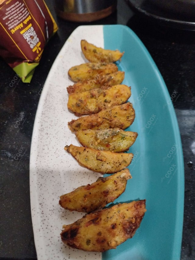Delicious Potato Wedges prepared by COOX