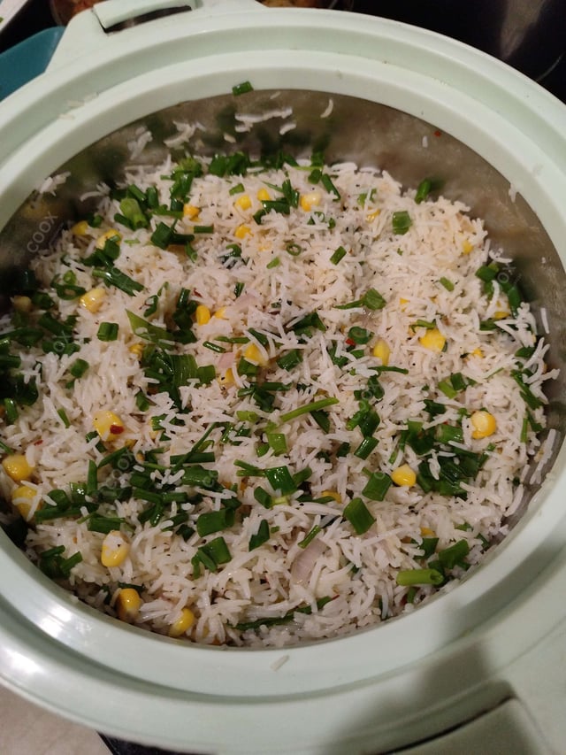 Tasty Mexican Rice cooked by COOX chefs cooks during occasions parties events at home